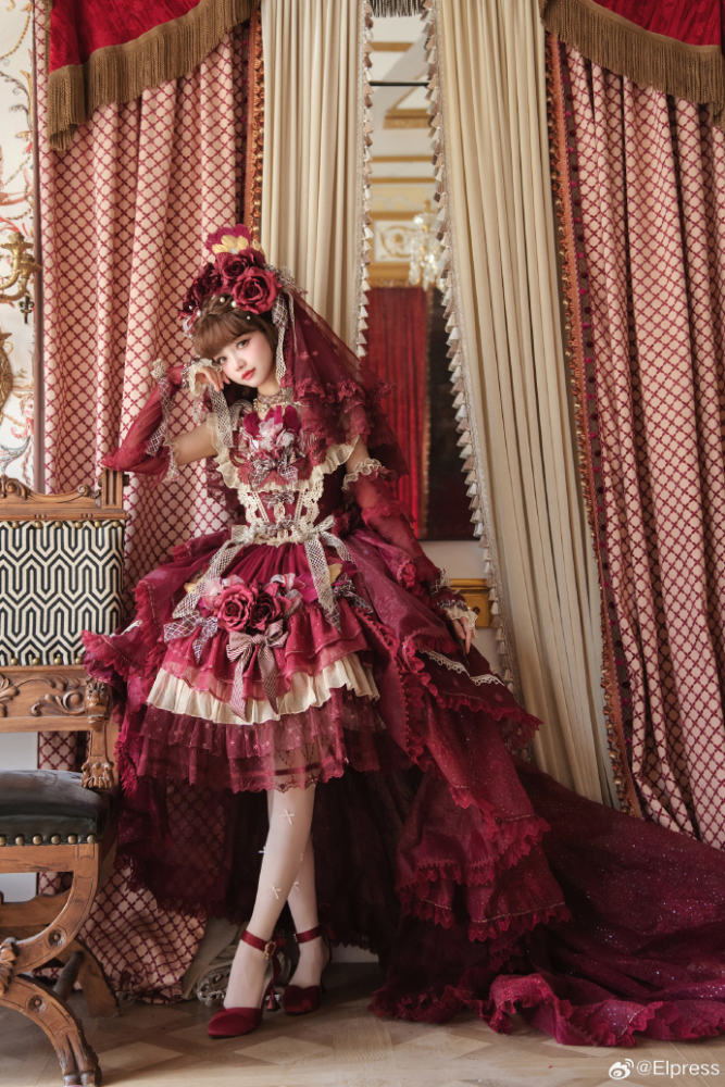 Elpress L ~Princess Rose of Snow Country Lolita JSK