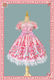 Infanta the Strawberry Kitchen Maid Strawberry Lolita Dress
