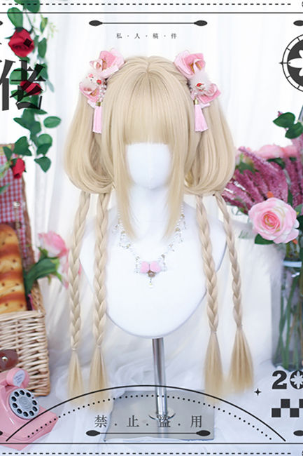 Dalao Home Short Wig and Ponytail Claw Clips
