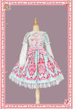 Infanta the Strawberry Kitchen Maid Strawberry Lolita Dress