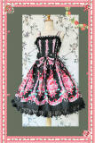 Infanta the Strawberry Kitchen Maid Strawberry Lolita Dress
