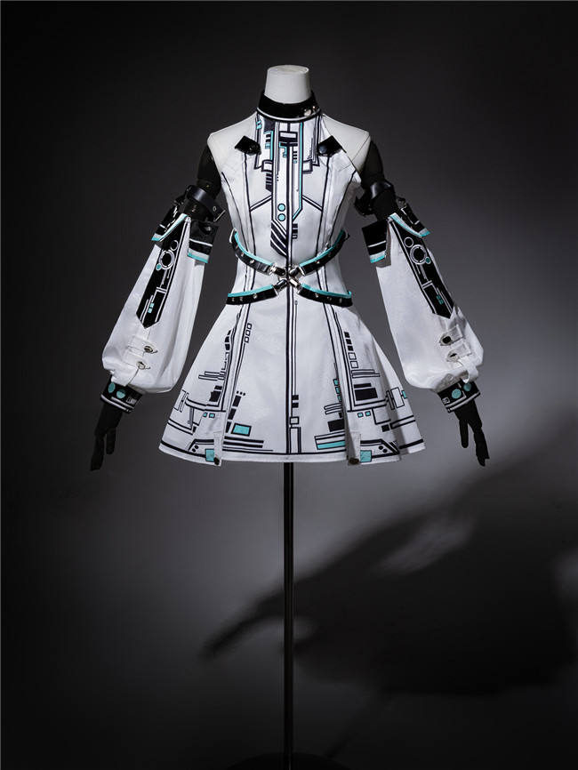 Future Warrior Girl Cyber Punk Lolita Fashion