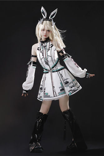 Future Warrior Girl Cyber Punk Lolita Fashion