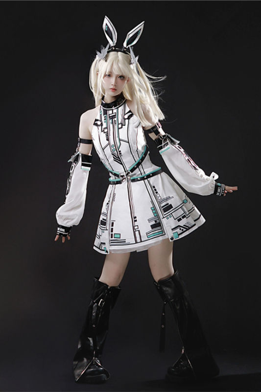 Future Warrior Girl Cyber Punk Lolita Fashion