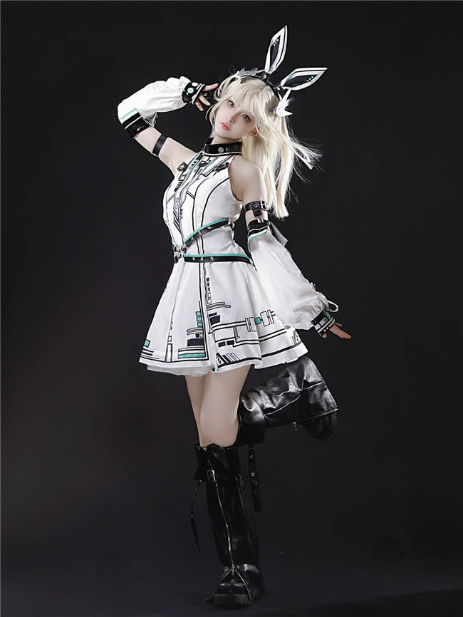 Future Warrior Girl Cyber Punk Lolita Fashion