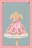 Infanta the Strawberry Kitchen Maid Strawberry Lolita Dress