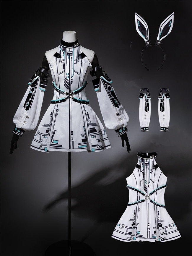 Future Warrior Girl Cyber Punk Lolita Fashion