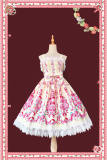 Infanta the Strawberry Kitchen Maid Strawberry Lolita Dress
