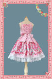 Infanta the Strawberry Kitchen Maid Strawberry Lolita Dress