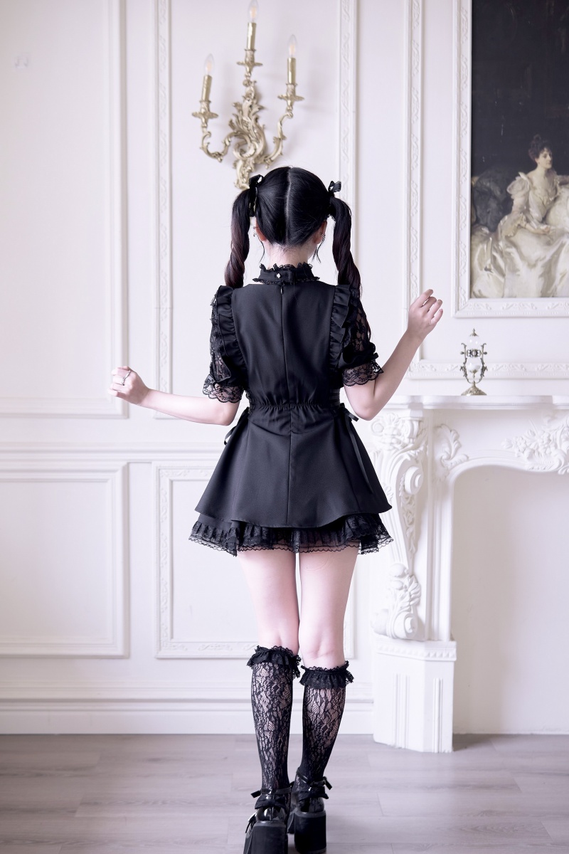 NoGenki The Waltz Japanese Lace Set White Jirai Kei Clothes
