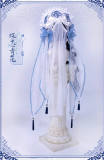 Bramble Rose Blue and White Porcelain Blue BNT Lolita Accessories