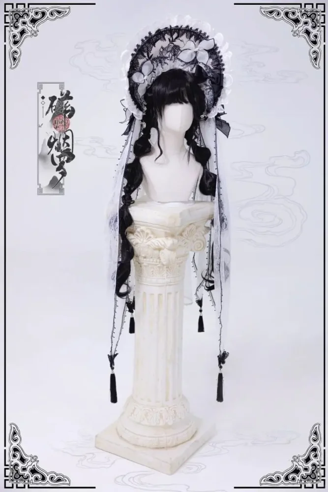 Bramble Rose Blue and White Porcelain Blue BNT Lolita Accessories