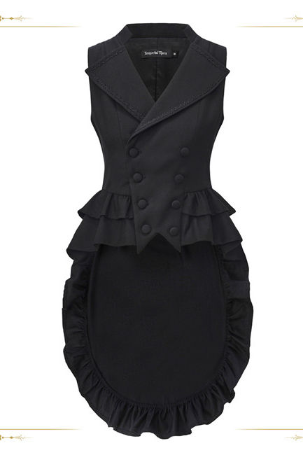 Immortal Thorn Immortal Silent Agent Ouji Lolita Vest Coat