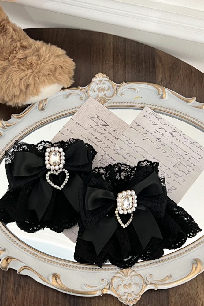 NoGenki Japanese Style Sweet Lolita Wristcuffs Jirai Kei Fashion