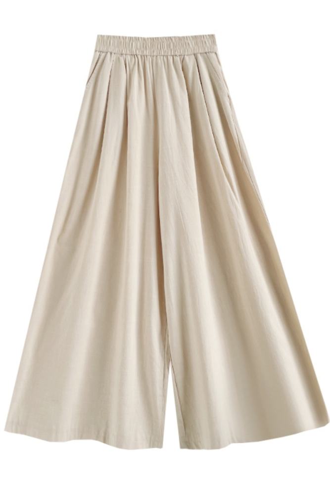 Gentle Twilight Embroidered Top Apricot Pants Mori Kei Outfits