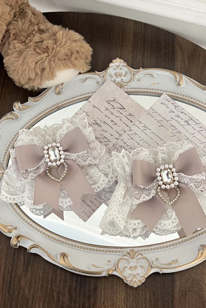 NoGenki Japanese Style Sweet Lolita Wristcuffs Jirai Kei Fashion