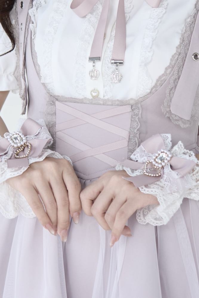 NoGenki Japanese Style Sweet Lolita Wristcuffs Jirai Kei Fashion