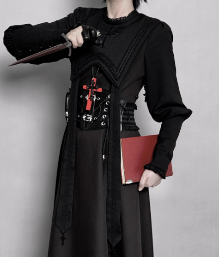 LeMiroir Moonlit Prayer Nun Lolita Accessories