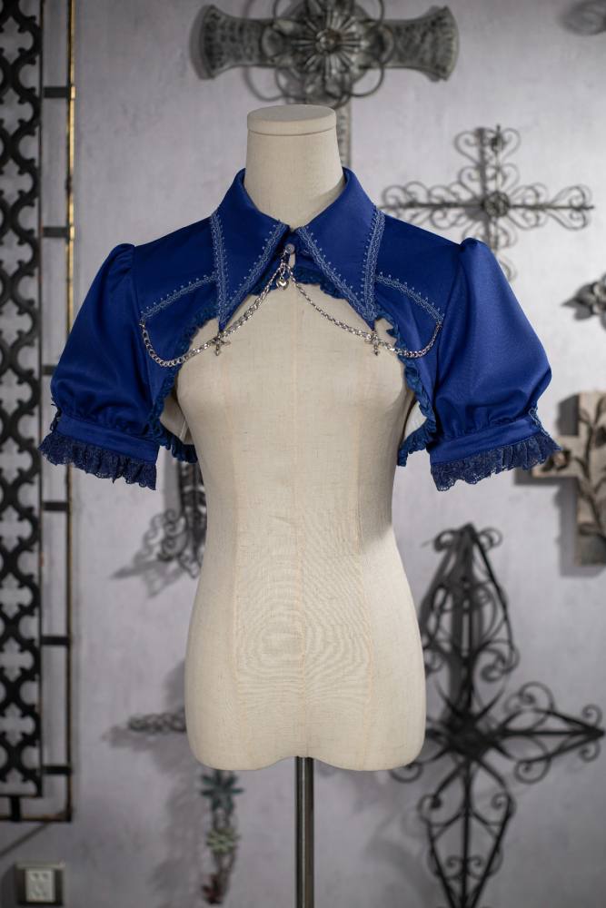 Contract Cross Gothic Lolita Dress and Coat