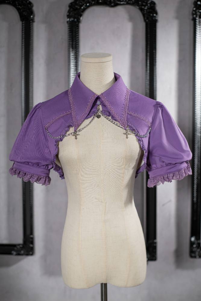 Contract Cross Gothic Lolita Dress and Coat
