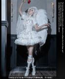 Contract Cross Gothic Lolita Dress and Coat