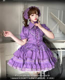 Contract Cross Gothic Lolita Dress and Coat