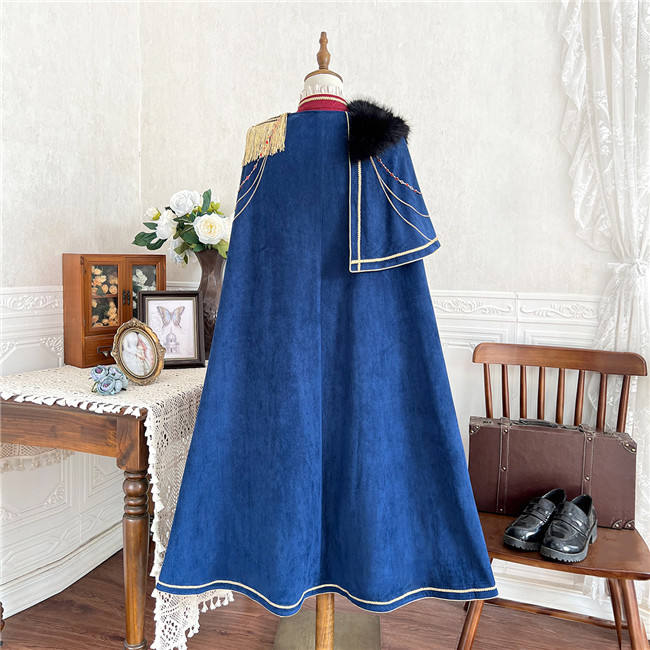 Royal Glory Ouji Lolita Coat, Pants and Cape