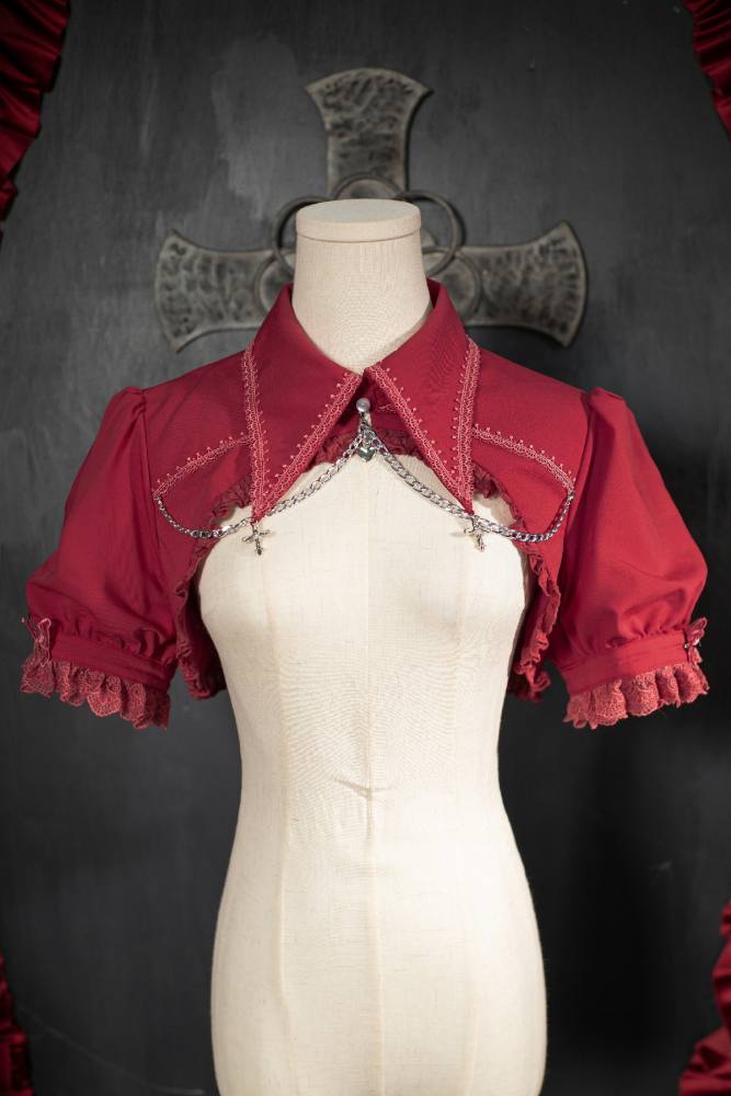Contract Cross Gothic Lolita Dress and Coat