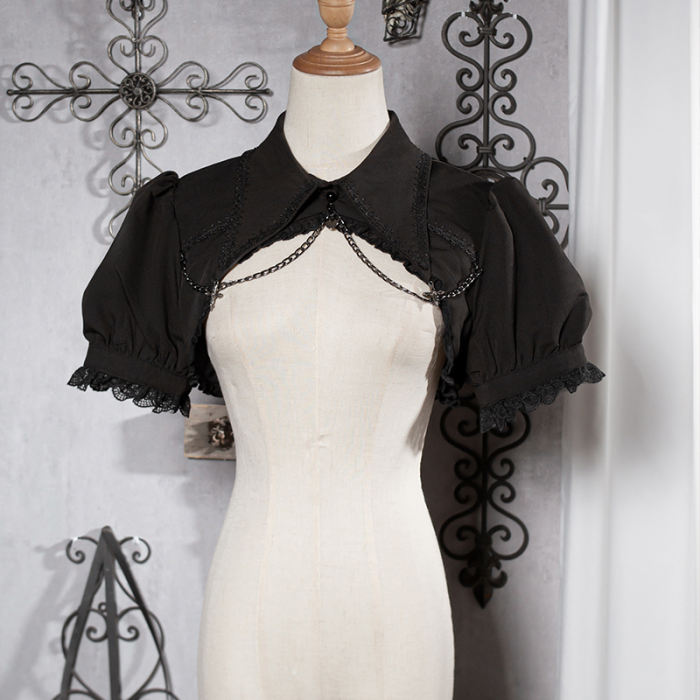 Contract Cross Gothic Lolita Dress and Coat