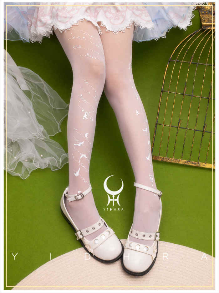 Yidhra the Monsoon Coming from afar Summer Lolita Tights