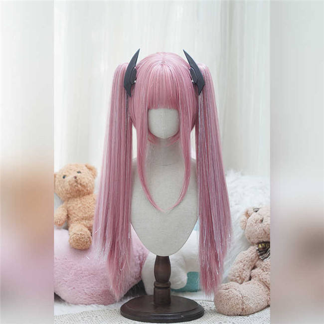 Yuchashui Laser Thread Bobo Short Wigs and Straight Wigs Ponytail