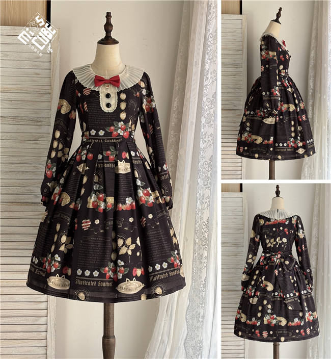 Miss Point Strawberry Pictorial Classic Lolita Dress