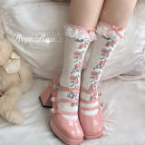 Strawberry Pure Cotton Sweet Lolita Socks