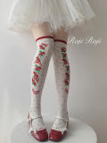 Strawberry Pure Cotton Sweet Lolita Socks