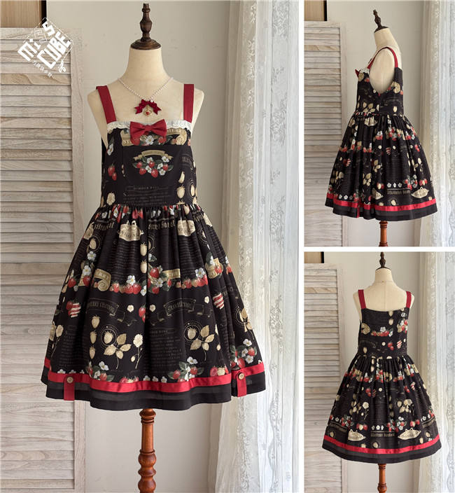 Miss Point Strawberry Pictorial Classic Lolita Dress