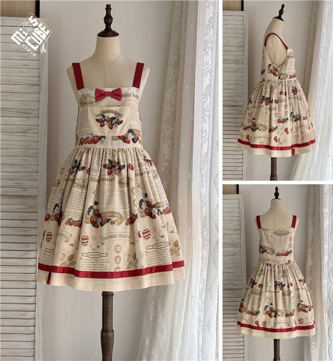 Miss Point Strawberry Pictorial Classic Lolita Dress