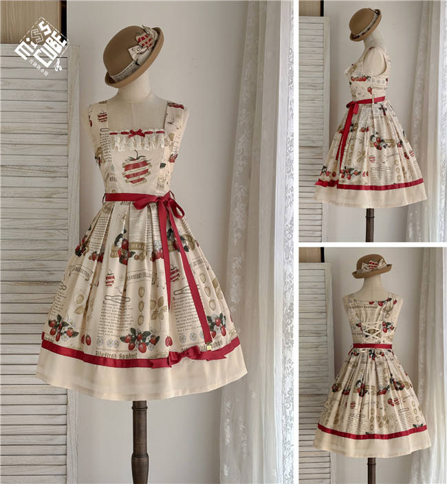 Miss Point Strawberry Pictorial Classic Lolita Dress