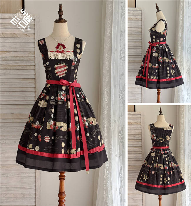 Miss Point Strawberry Pictorial Classic Lolita Dress