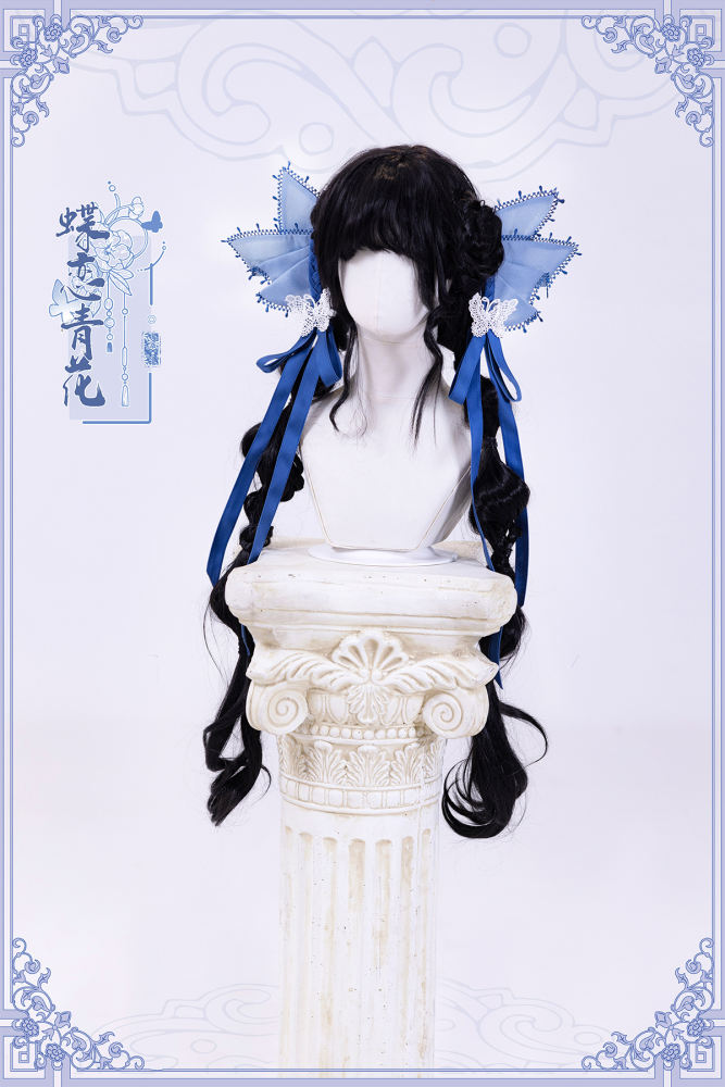 Bramble Rose Blue and White Porcelain Blue BNT Lolita Accessories
