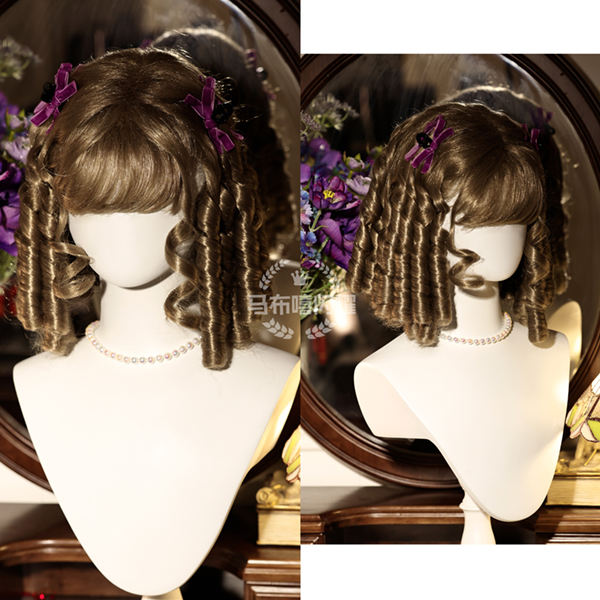 Gorgeous Vintage Roman Curls Lolita Wigs