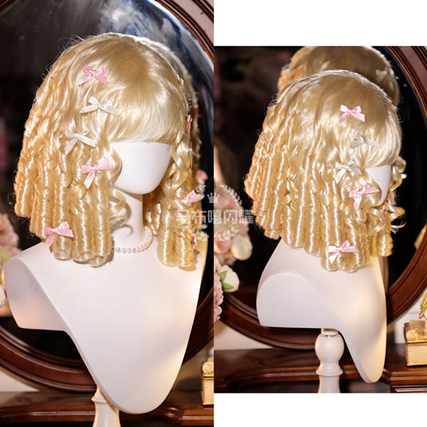 Gorgeous Vintage Roman Curls Lolita Wigs