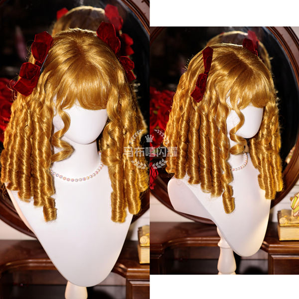 Gorgeous Vintage Roman Curls Lolita Wigs