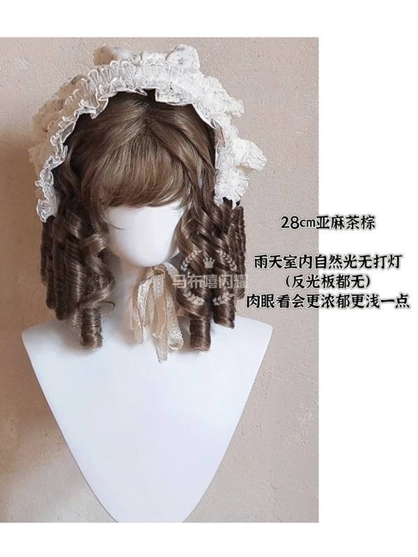 Gorgeous Vintage Roman Curls Lolita Wigs