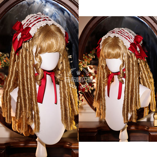 Gorgeous Vintage Roman Curls Lolita Wigs