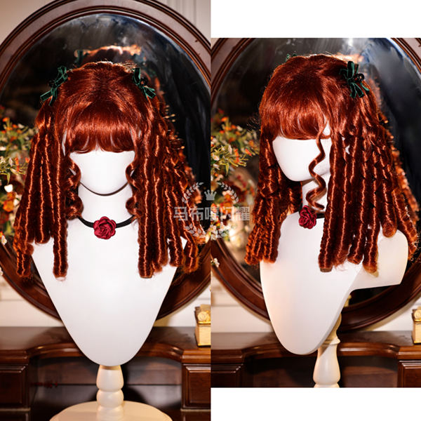 Gorgeous Vintage Roman Curls Lolita Wigs