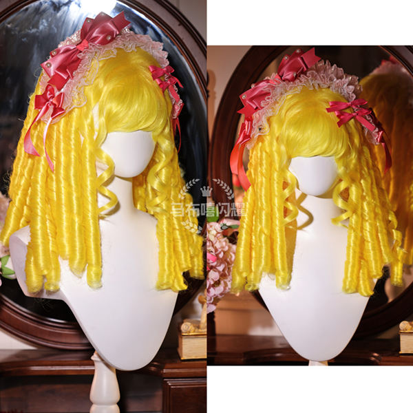 Gorgeous Vintage Roman Curls Lolita Wigs