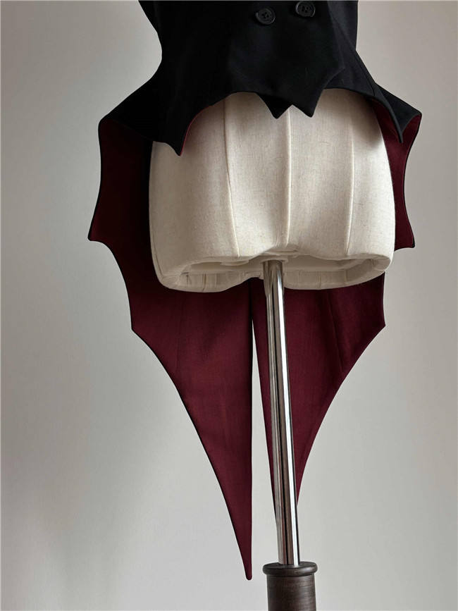 Flower Fairy Gothic Bat Vest