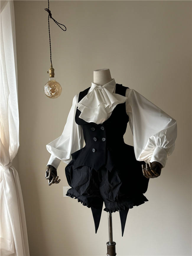 Flower Fairy Gothic Bat Vest