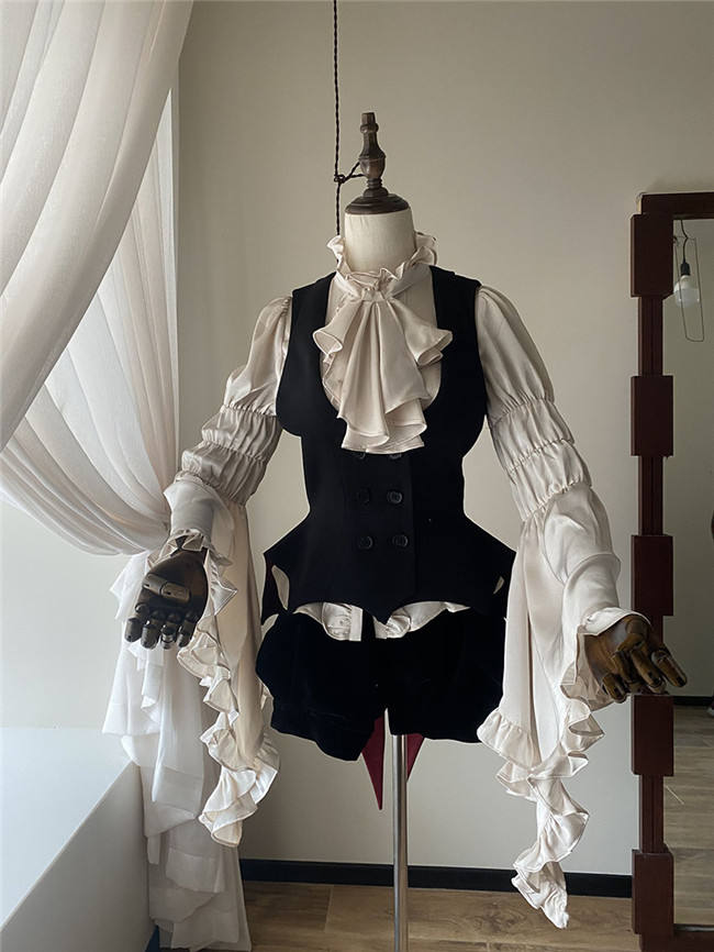 Flower Fairy Gothic Bat Vest