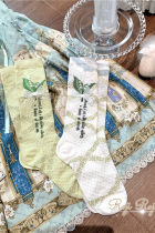 Roji Lily of the Valley Short Lolita Socks